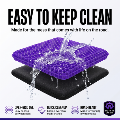 RigRest™ Driver Gel Seat Cushion